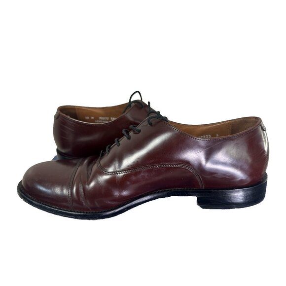 Bostonian Mens 10 M Oxford Dress Shoe Omaha Brown Business Office Heritage Boxed - Picture 1 of 14
